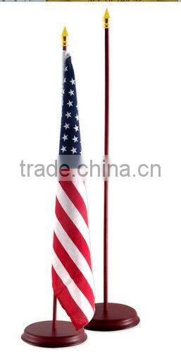 Popular wooden table flag base wholesale