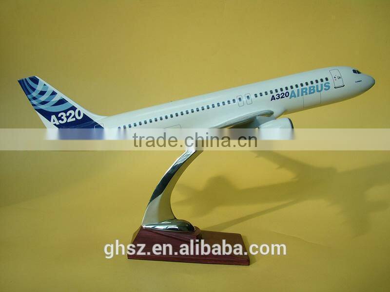 Guo hao hot sale resin scale plane toy model,a380 drone plane toy