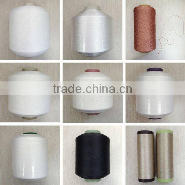 High quality 100% black rayon viscose filament yarn 300d/60f for spinning use