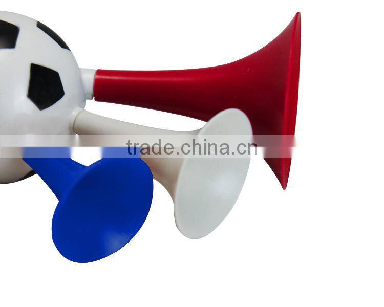 Cow horn for cheering, blue horn, Olympic horn, horn for fans