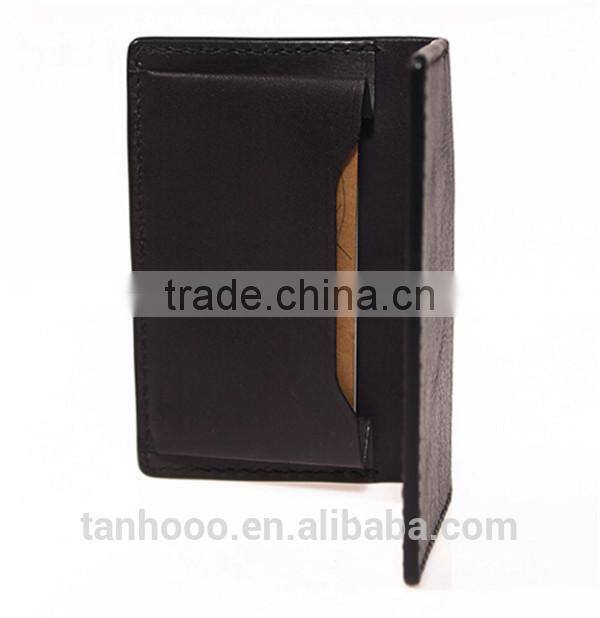 vegetable cow leather card holder/vegetable leather card case