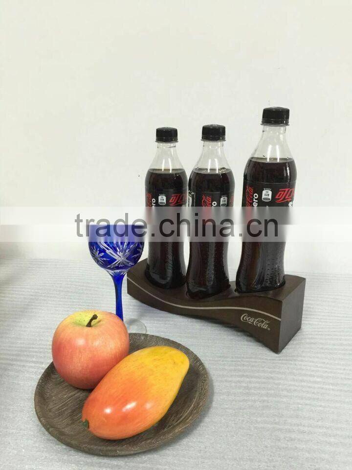 coco-cola bottle display office rack/kitchen storage for seasoning