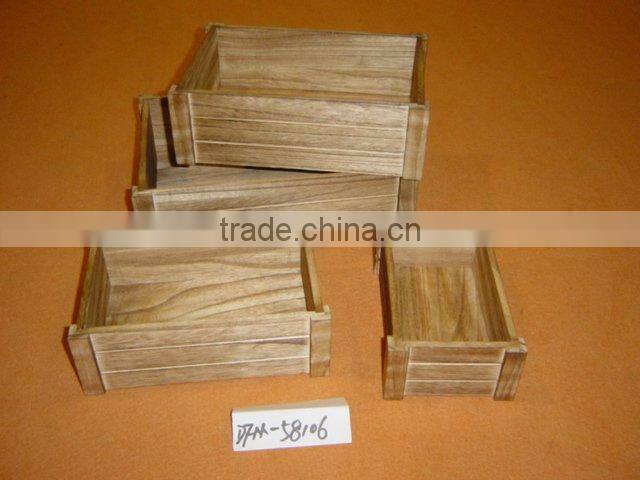 Wooden packaging box/wooden packing cases