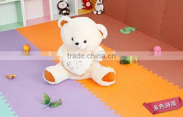 Designer wood grain eva baby floor mat