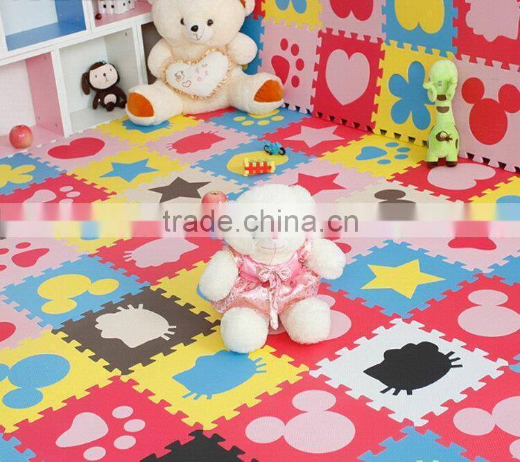 Low price non smell eva foam baby floor mat