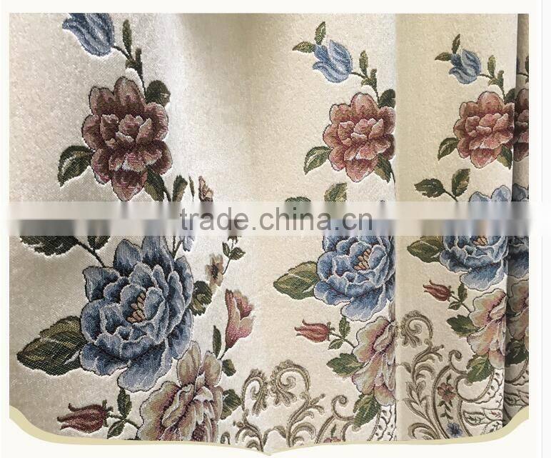 x-86411 momoda luxury home decorations french retro antique curtain with sheers and valance arabian curtain fabric