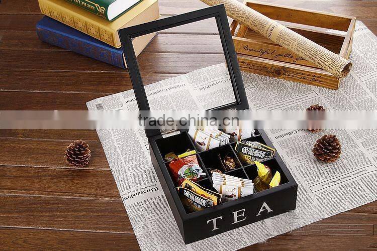 custom FSC certificated Wooden tea box