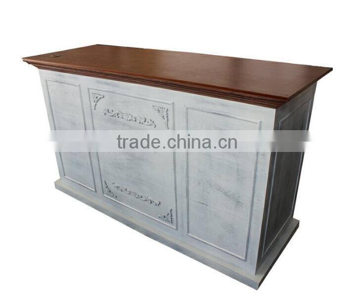 Fashion American style money counter reception counter salon reception desk(BG11-M100)