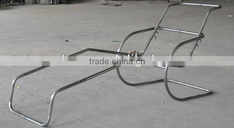 PVC Coated Fabric Outdoor Adjustable Lounge Chair EK2023