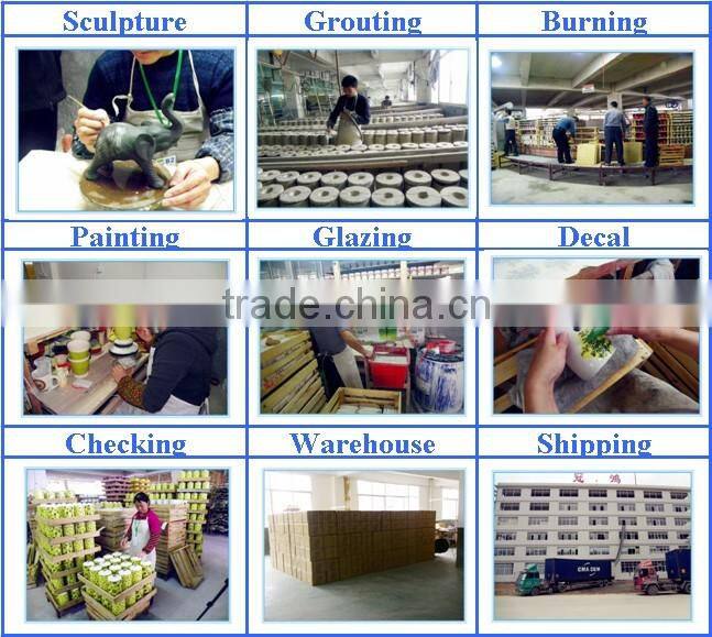 Factory price clay craft flower pots wholesale