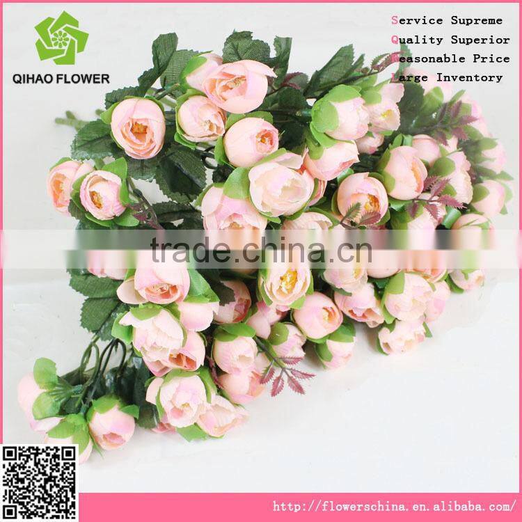 Fabric camellia bouquet artificial camellia bouquet flowers landscaping flowers