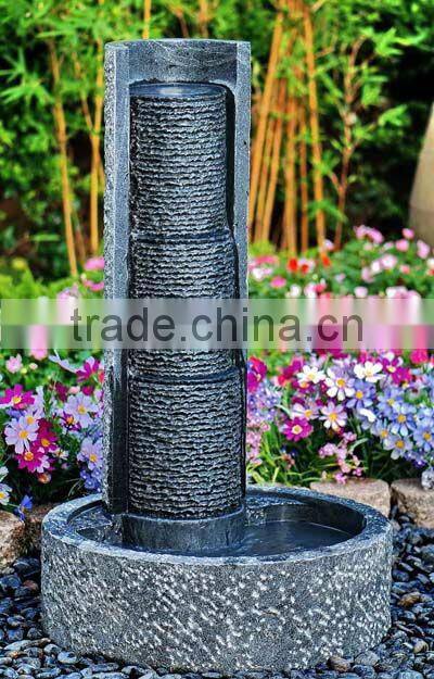 natural stone basin garden fountain