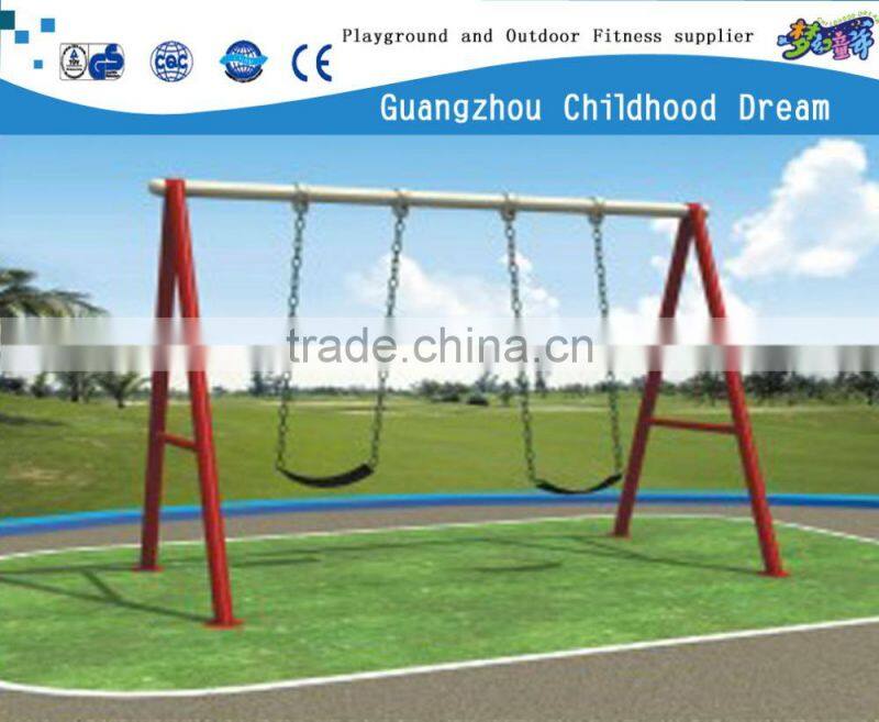 (CHD-872) Guangzhou wholesale double swing for kids, outdoor games children swing, double baby swing