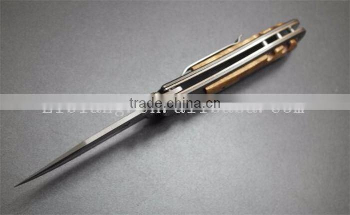 Special Gift for Men 400C Damascus Folding Knife