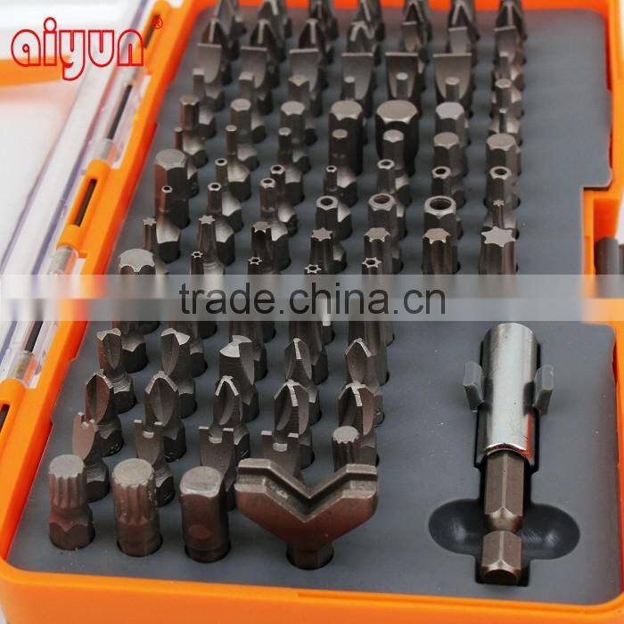 100pcs screwdrivers set Slotted And Phillips screw driver star torx computer bits set