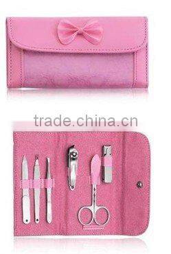 pink manicure kit