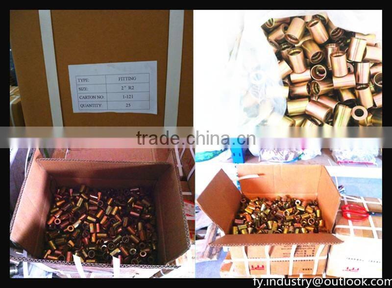 Low price JIC Female Male Carbon steel fitting hose fitting hydraulic adapter