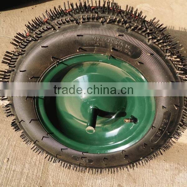 wheel size 3.50-7 Pneumatic rubber wheel air wheel 3.50-7/3.00-8