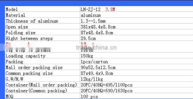 home telescopic ladder,step ladder
