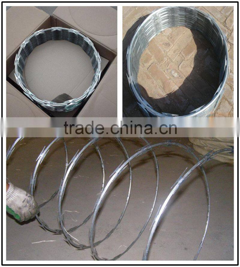 Alibaba express hot-dip galvanized barbed wire price per roll