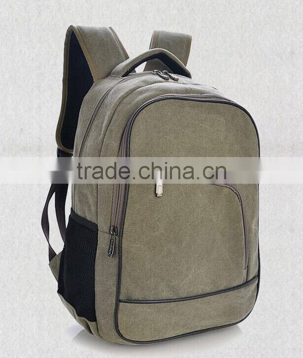 Put laptop school canvas bakcpack china
