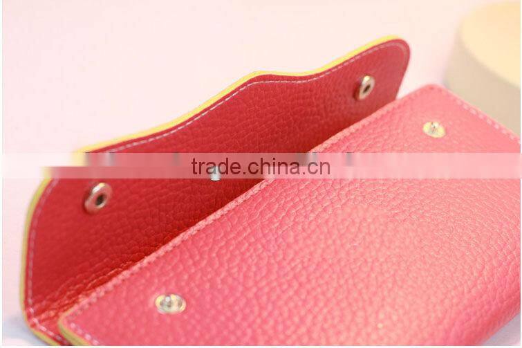 Many Card Pocket Leather Wallet Bag