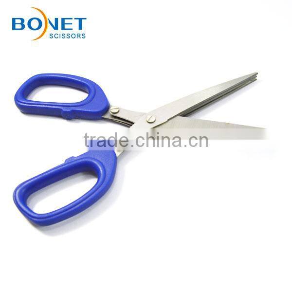 S97005 LFGB certificated 7-1/2" Stainless Steel Five Blades Herb Scissors