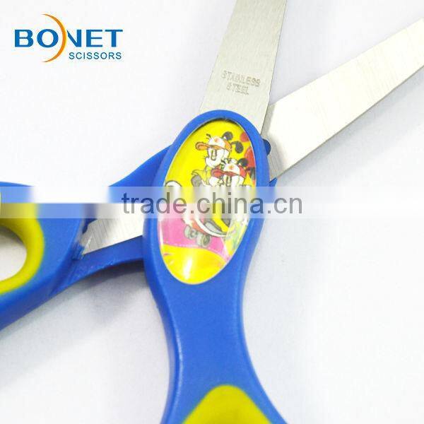 SST0024/25 5-3/4" & 7-3/4'' popular soft grip 2 pcs office stationery scissors set