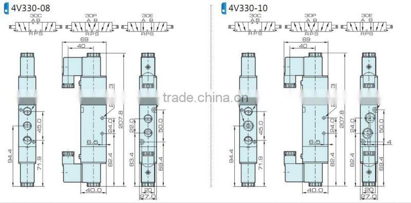 4V300series Control Valves with high quality