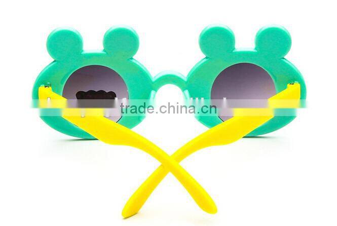 Wholesale Fashion Kids Sunglasses Plastic Eyeglasses Frog Shape Sunglasses