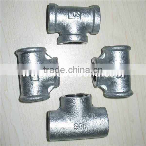 DIN Standard Male female thread Malleable iron pipe fittings