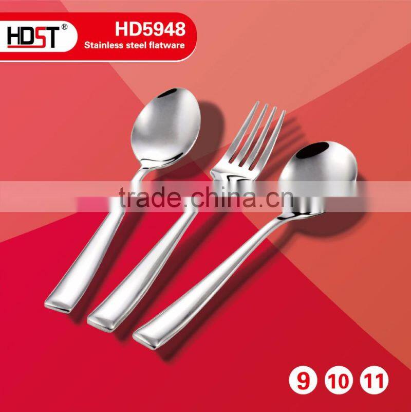 Food grade LFGB FDA 18/0 stainless steel flatware