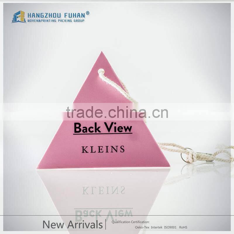 Hot Sale Fashionable Swing Tag, Garment Paper Hang Tag