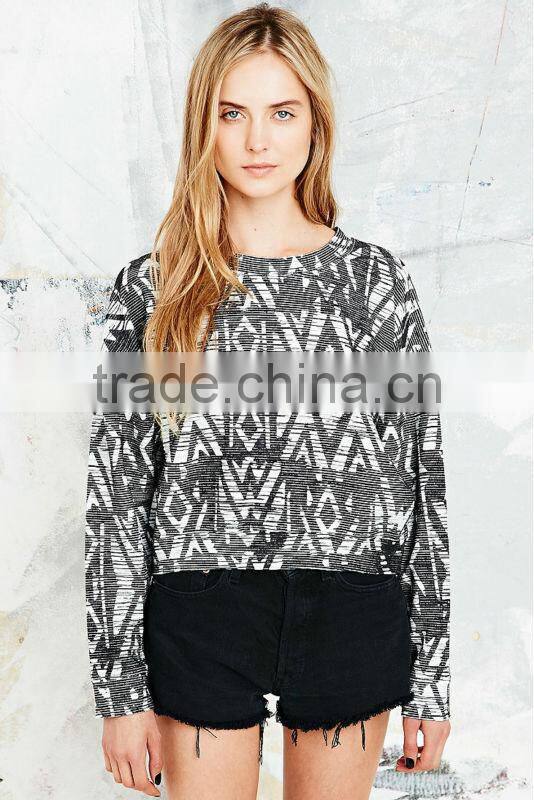 100 cotton cropped comfort color hoodies and sweatshirts women wholesale crew neck