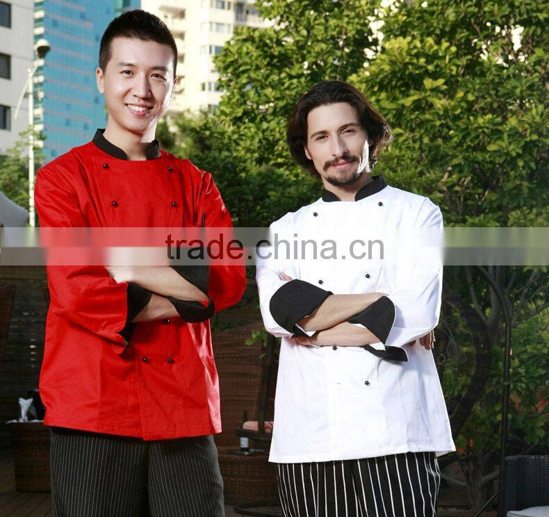 custom made cotton chef coat uniform