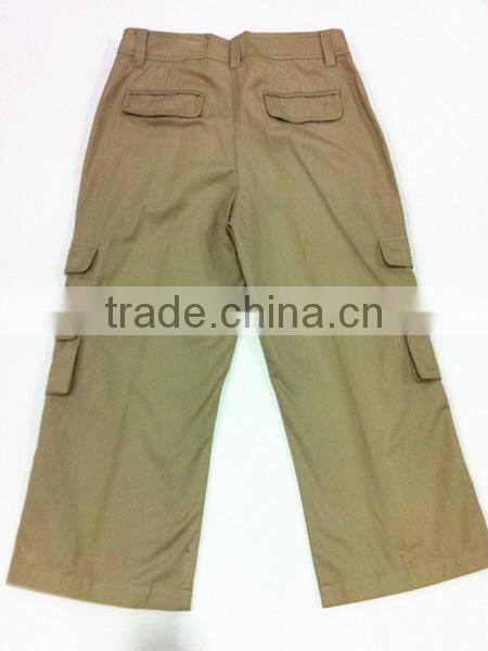 New Casual Style Mens Cargo Pants with Side Pockets
