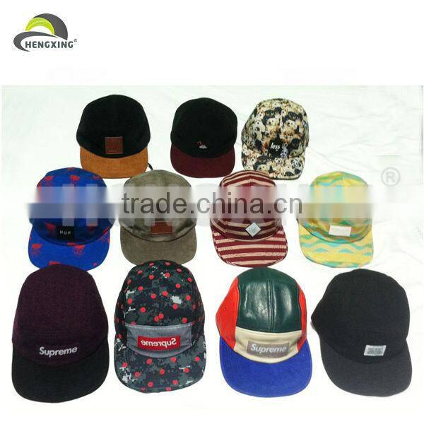 5-Panel caps blank 5 Panel hats desin your own 5 panel Cap