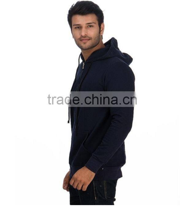 High Quality Plain Navy Blue Hoodies