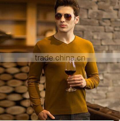 wholesale latest sweater design for men high quality knitted pullover men sweaters