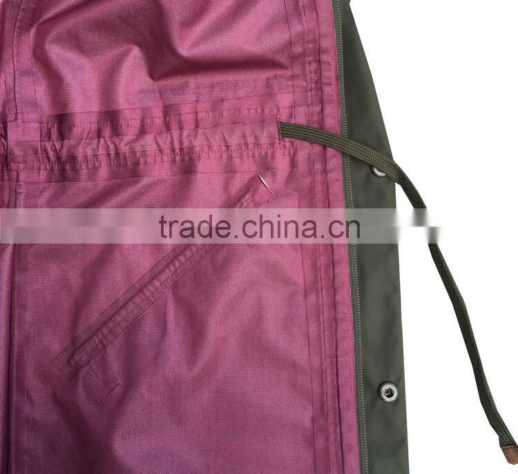 Outdoor workwear breathable waterproof 8000mm hooded jacket