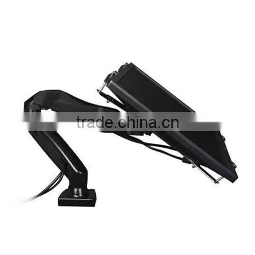 Lcd support display desktop hanging rack universal rotary lifting telescopic computer support