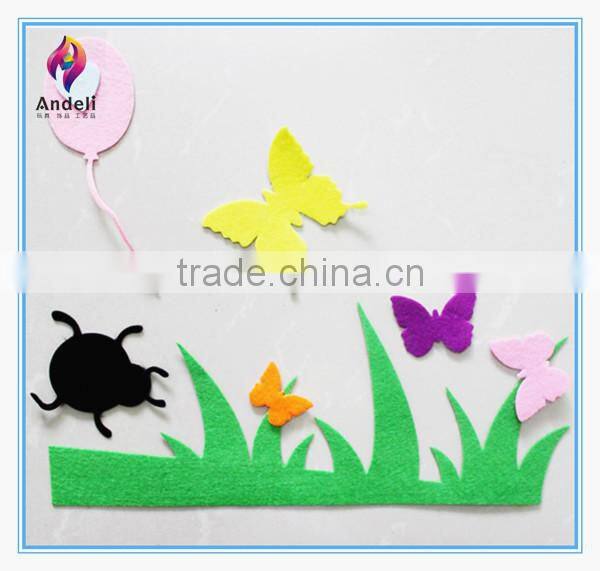 Laser cut mirror decorative wall sticker