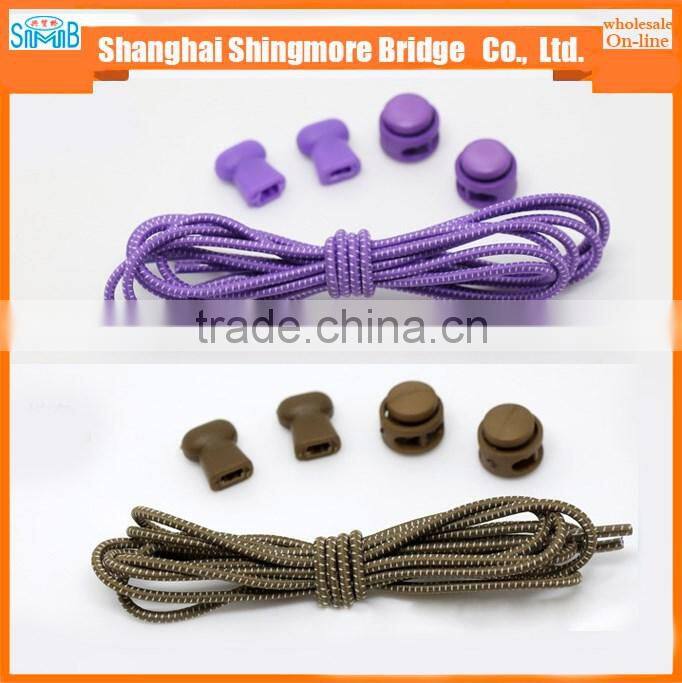 cheap wholesale colorful elastic shoelaces in high quality made in China