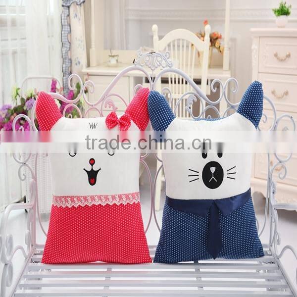 lovely carton shaped plush animal body pillow