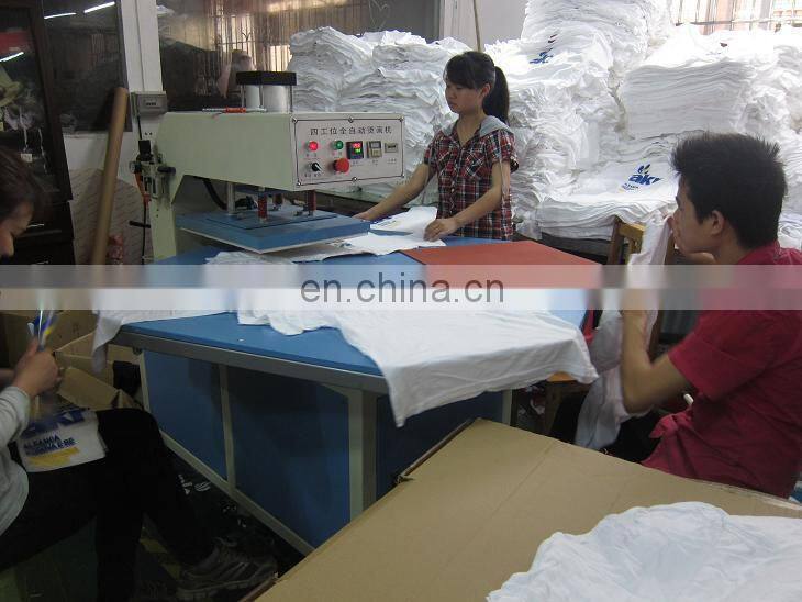 Newes anti-fluffing durable custom tee shirt