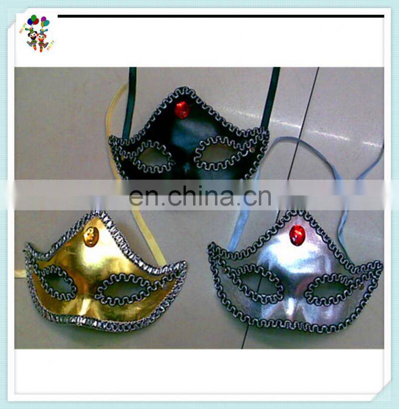 Carnival Mardi Gras Masquerade Black Sequin Party Masks HPC-0461