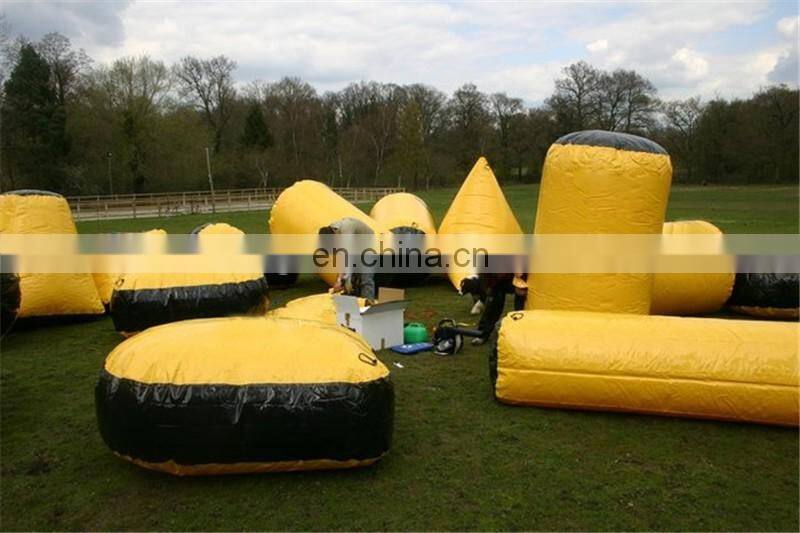 Used paintball bunkers,inflables paintball race air bunkers