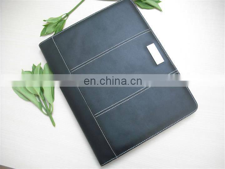 colorful fashion leather file folder for office