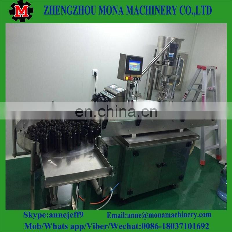 Hot sale Sealing Capping Feeding Automatic Super Glue Filling Machine, Bottled Filling Machine