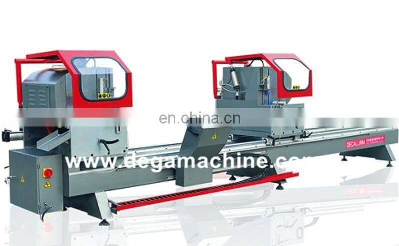 Double Head Aluminum Mitre Cutting Saw Machine For Cutting Aluminium Windows And Doors Profile